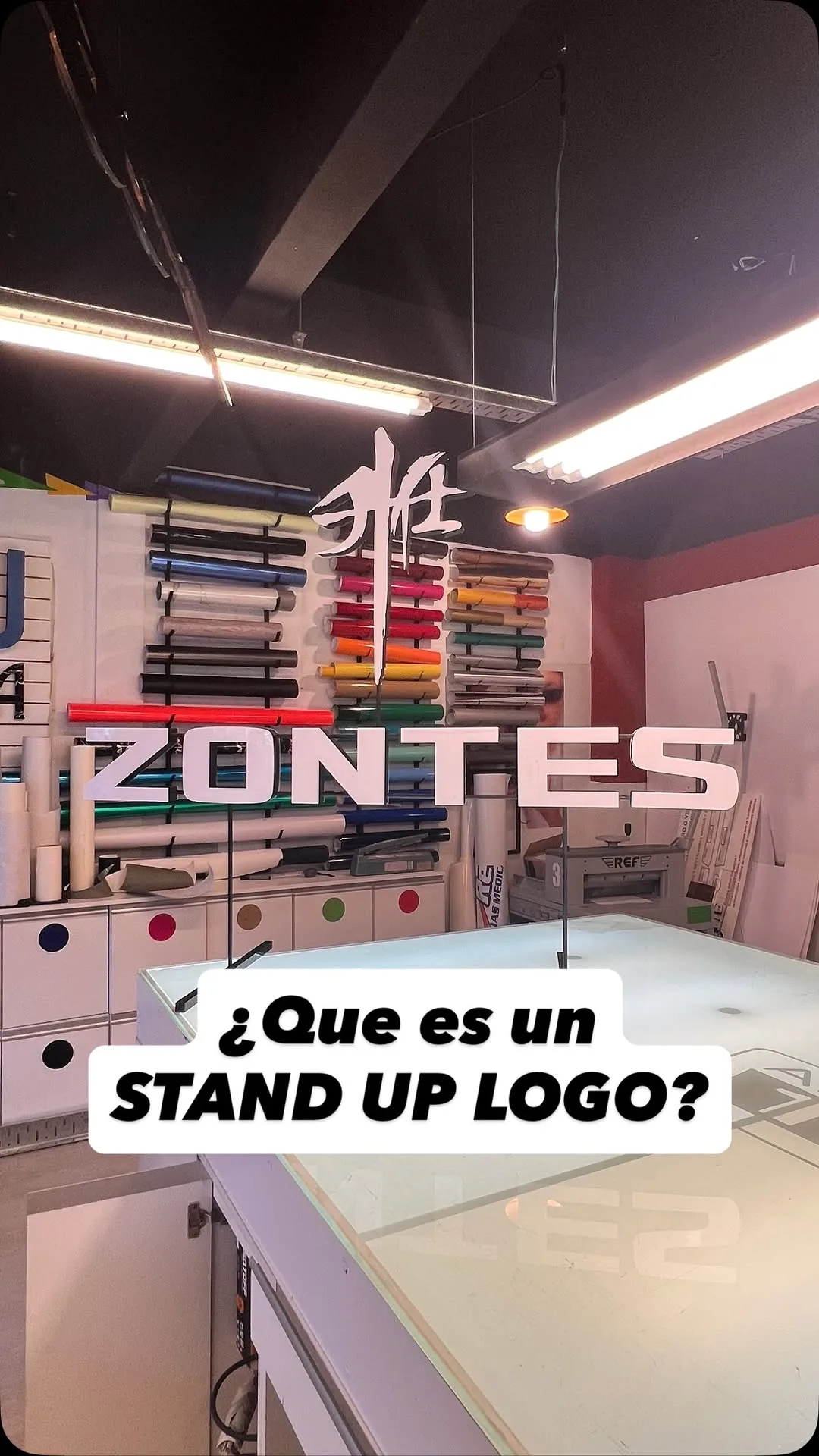 Stand up logo para Zontes